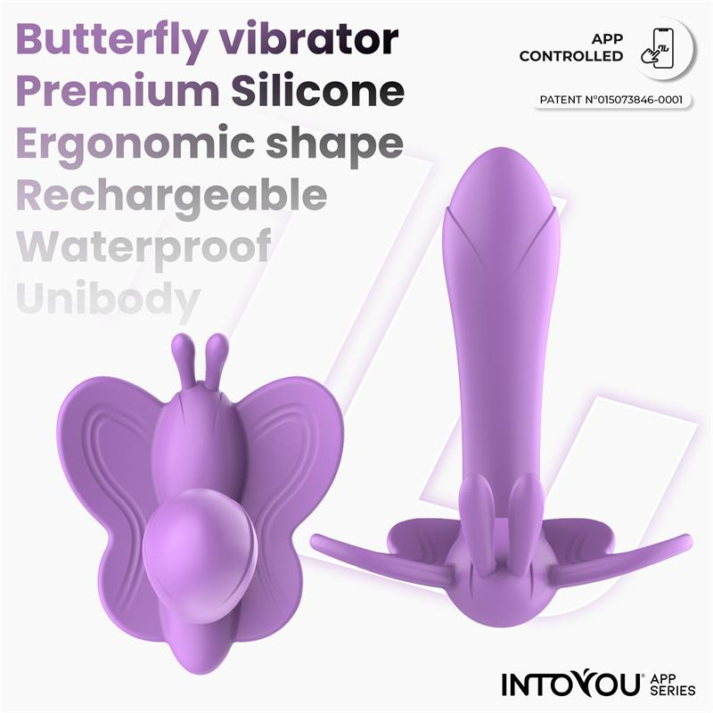 WINGY ESTIMULADOR MARIPOSA CON APP ROSA