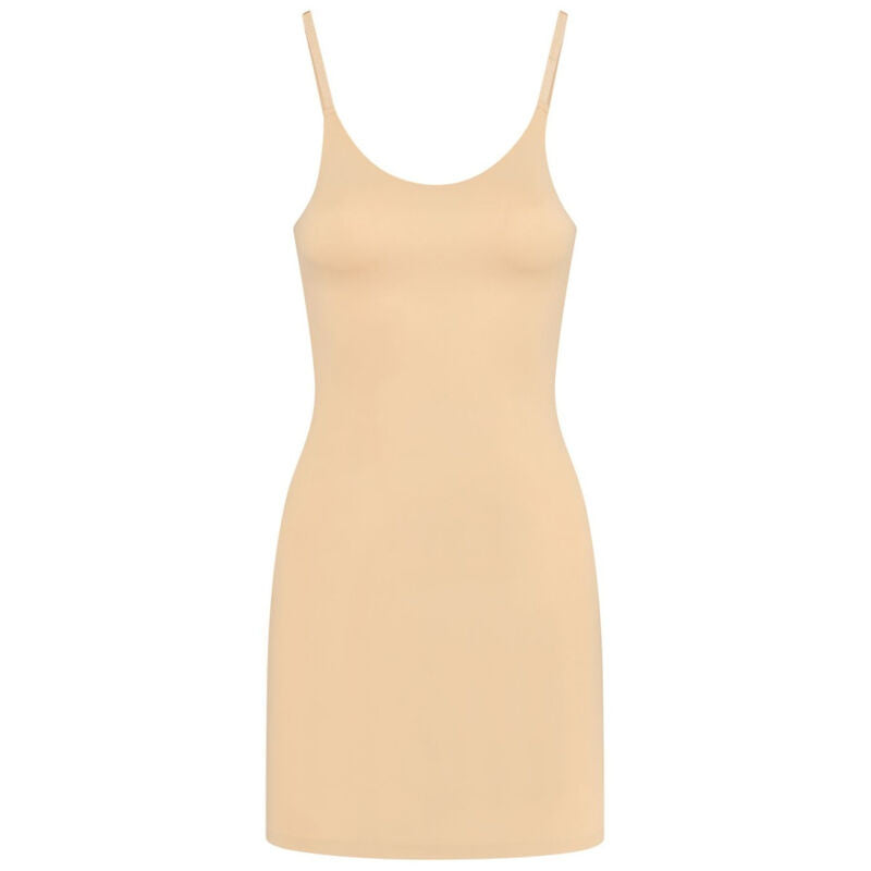 BYE-BRA - SINGLE VESTIDO INVISIBLE BEIGE TALLA XXL