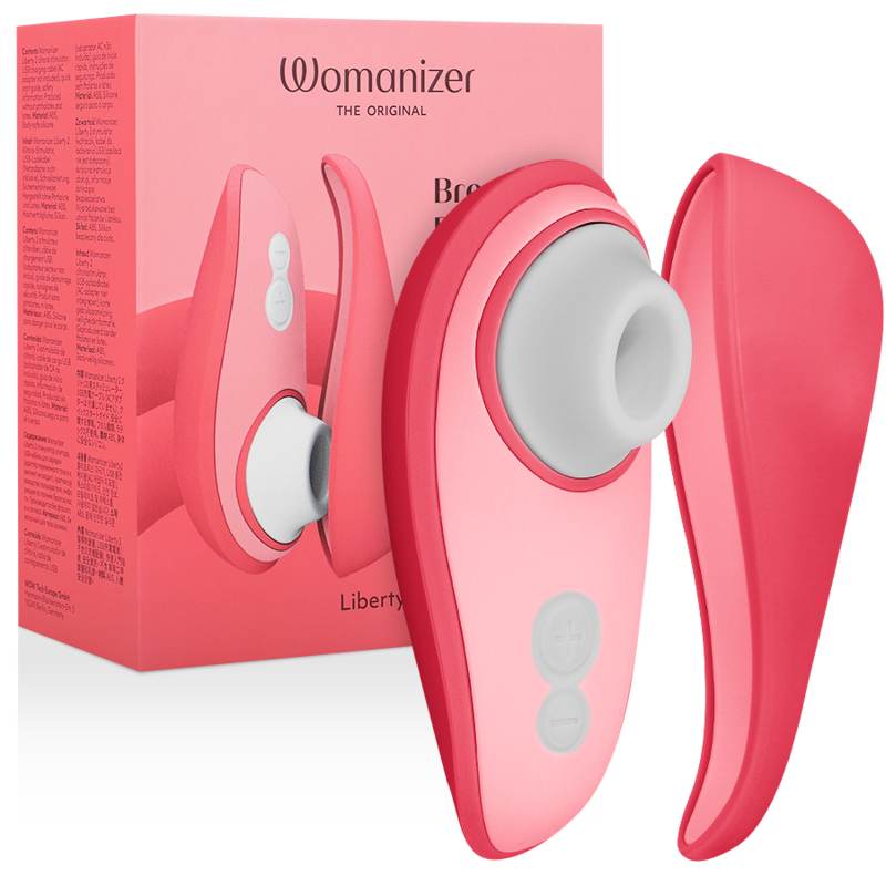 WOMANIZER - LIBERTY 2 ESTIMULADOR & SUCCIONADOR CLÍTORIS VERDE CLARO