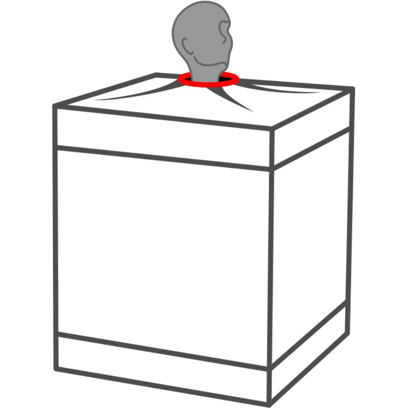 SECRET DOME - KINK CLUB CABINA BUKKAKE NEGRO & ROJO