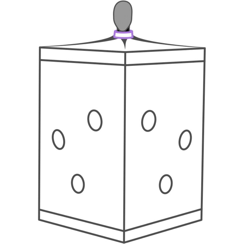 SECRET DOME - KINK CLUB CABINA SCANDALE MORADO