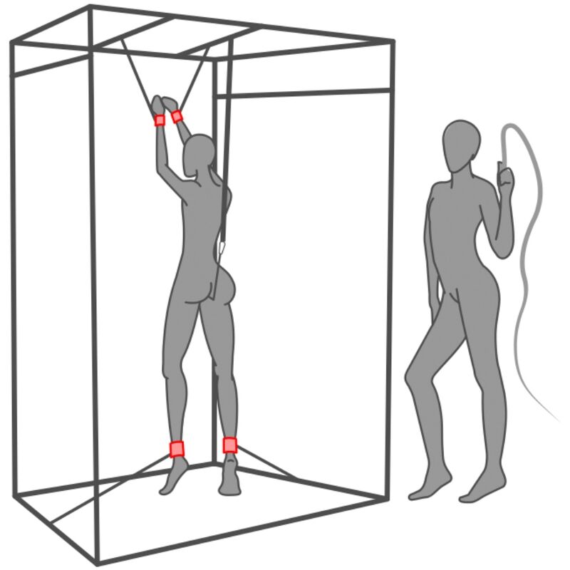 SECRET DOME - CABINA DEL DOLOR NEGRA & ROJA