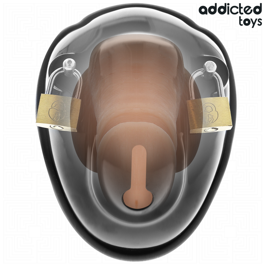 ADDICTED TOYS LOCKED - KEYLESS RESTRAINT JAULA PARA PENE 11,5 CM