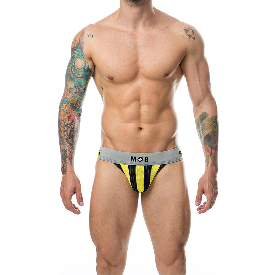 MOB - JOCK CLASICO STRIPE AMARILLO TALLA L