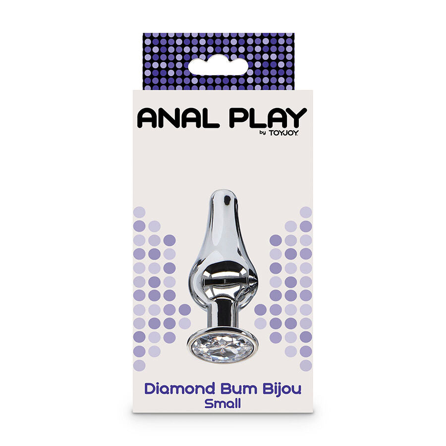 TOYJOY - ANAL PLAY DIAMANTE BUM BIJOU PLUG ANAL PEQUEÑO