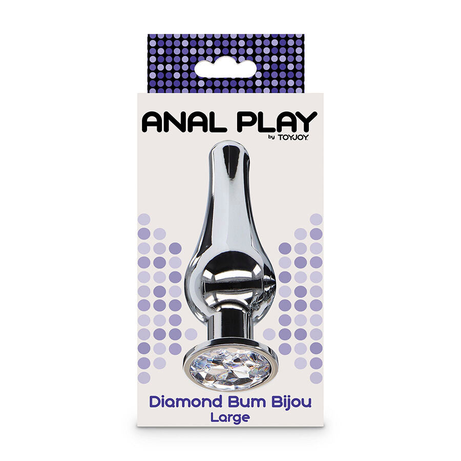 TOYJOY - ANAL PLAY DIAMANTE BUM BIJOU PLUG ANAL GRANDE
