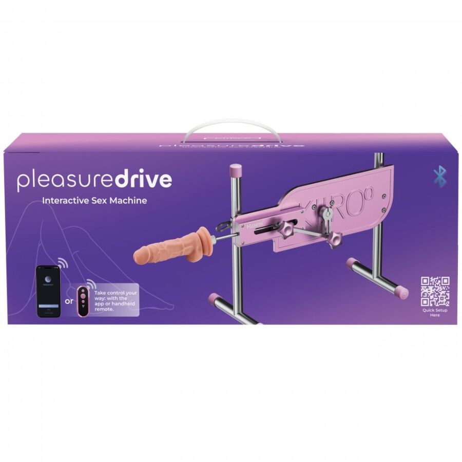 KIIROO - PLEASURE DRIVE MÁQUINA SEXUAL INTERACTIVA