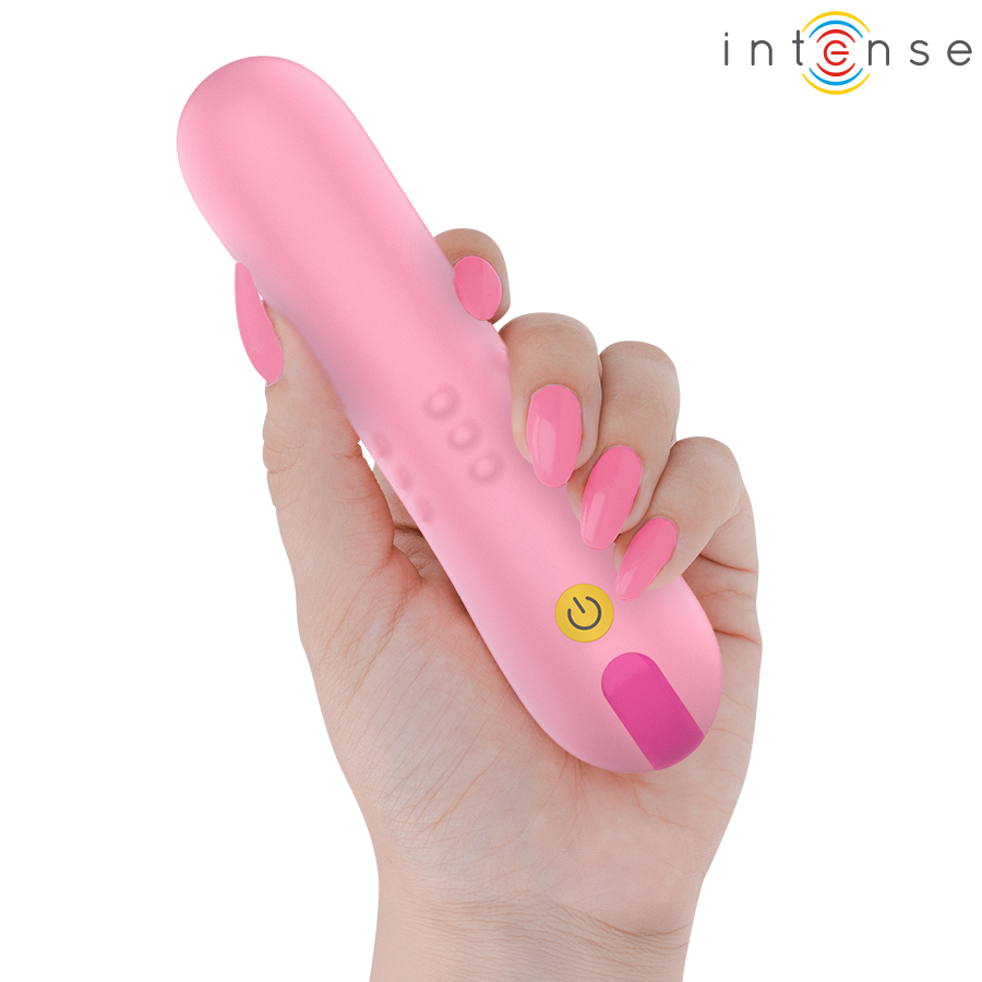 INTENSE - BARBARA VIBRADOR CON BOLAS GIRATORIAS