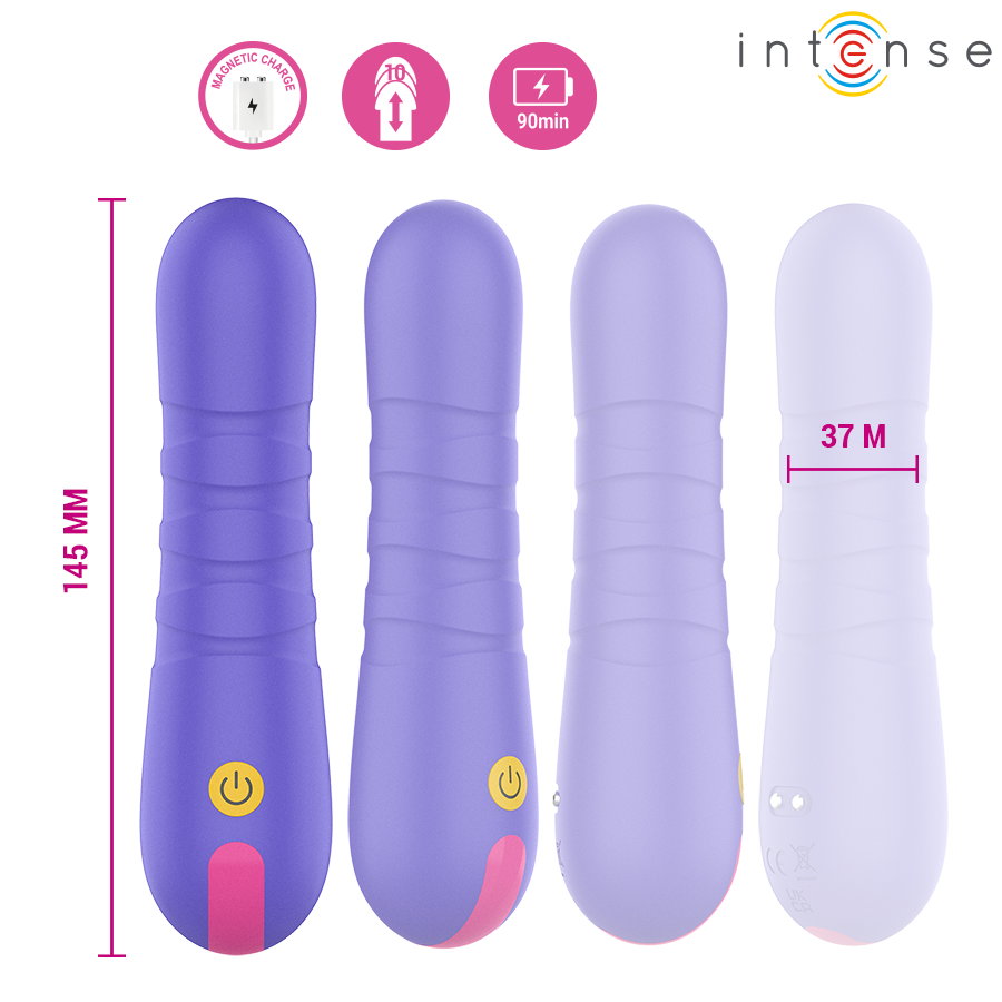 INTENSE - STELLA VIBRADOR DE EMPUJE VERTICAL