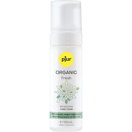 PJUR - ORGANIC FRESH ESPUMA REFRESCANTE VEGANA SIN ENJUAGUE 150 ML