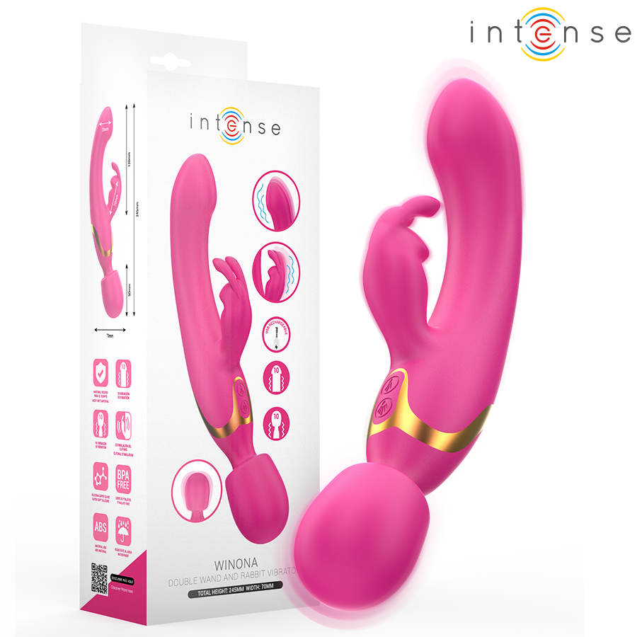 INTENSE - WINONA DOBLE VIBRADOR RABBIT & WAND