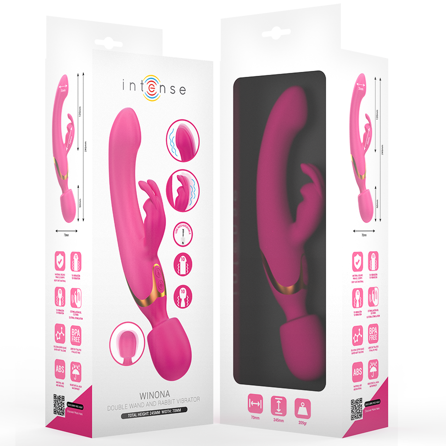 INTENSE - WINONA DOBLE VIBRADOR RABBIT & WAND