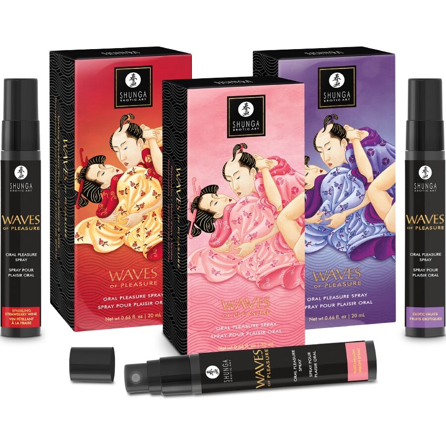 SHUNGA - WAVES PLEASURE SPRAY ORAL SEDUCTOR SANDÍA 20 ML