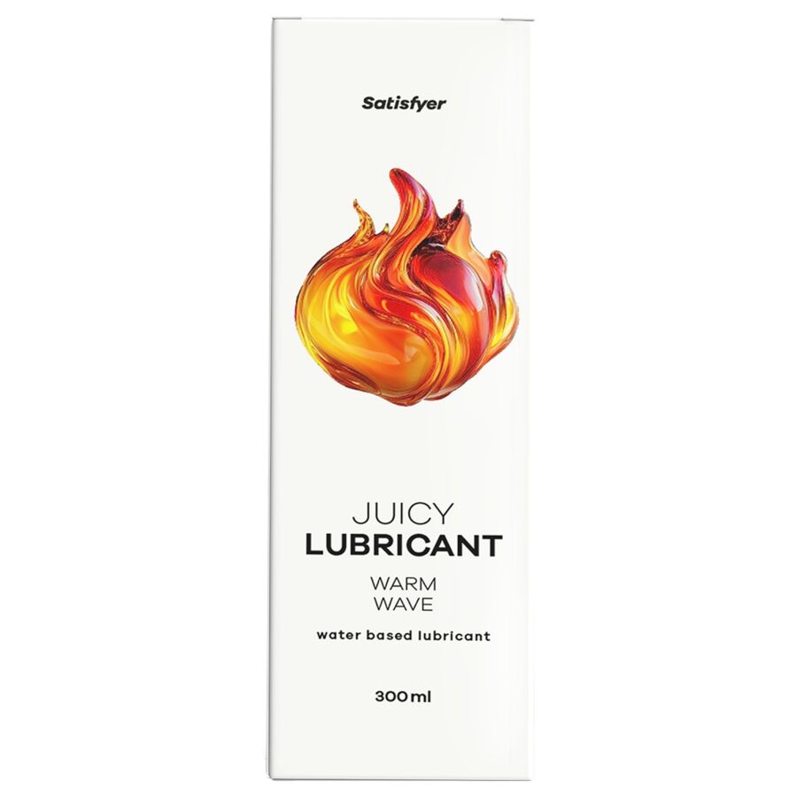 SATISFYER - JUICY LUBRICANTE BASE AGUA EFECTO CALOR 300 ML