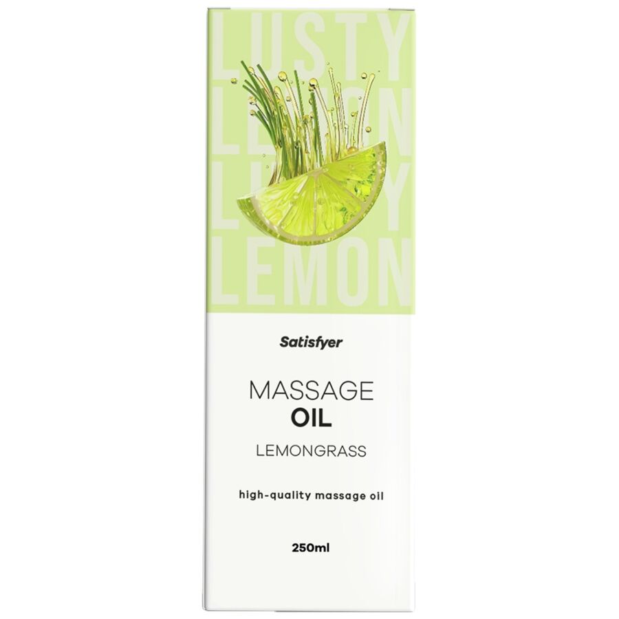 SATISFYER - ACEITE DE MASAJE HIGH-QUALITY HIERBA DE LIMÓN 250 ML