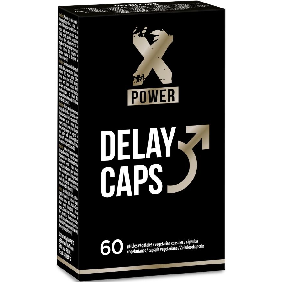 XPOWER - DELAY CAPS RETARDANTE EYACULACIÓN 60 CÁPSULAS