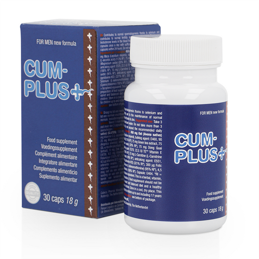 Cum Plus – Complemento alimenticio para la calidad del esperma y el bienestar masculino