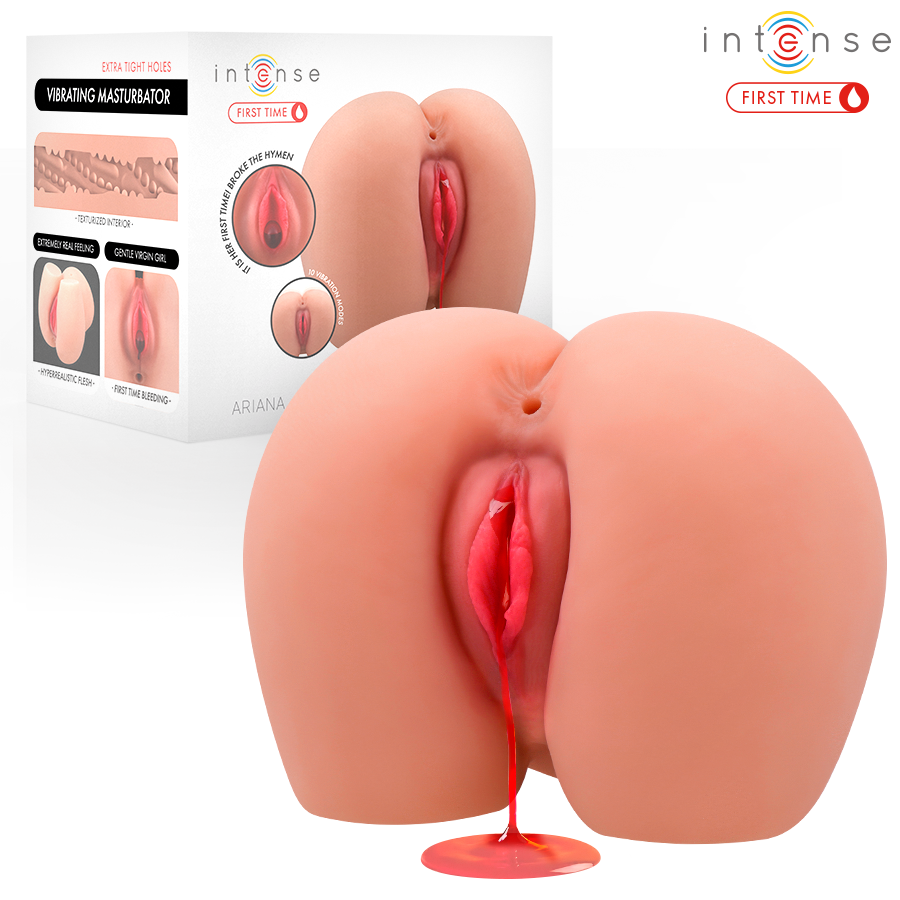 INTENSE FIRST TIME - ARIANA MASTURBADOR VIBRADOR VIRGEN CON SANGRADO