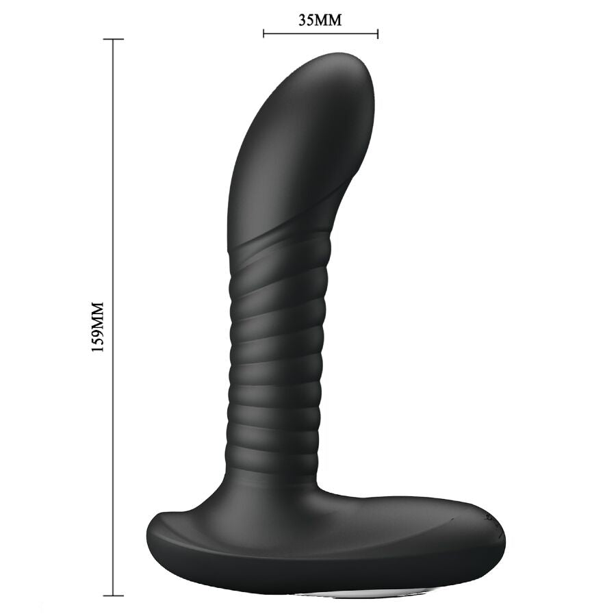 MR PLAY - MASAJEADOR PROSTÁTICO CON ROTACIÓN Y VIBRACIÓN