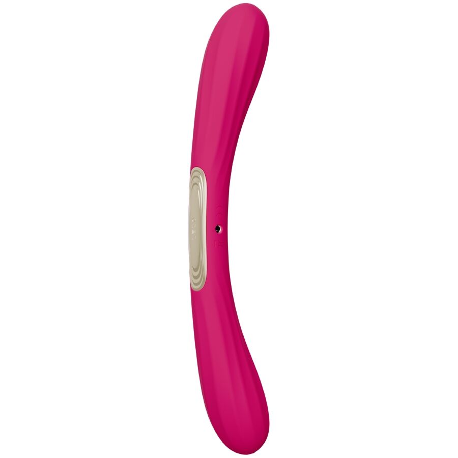 LELO - BOOMERANG VIBRADOR DE DOBLE EXTREMO CEREZA