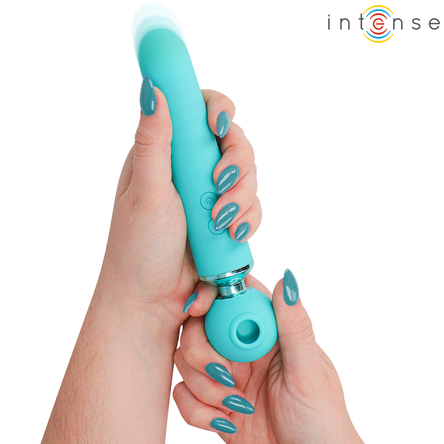INTENSE - HAMBY ESTIMULADOR MULTIFUNCIÓN CON SUCCIÓN Y VIBRACIÓN