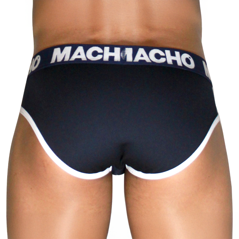 MACHO - MCH008 SLIP CLÁSICO AZUL MARINO M