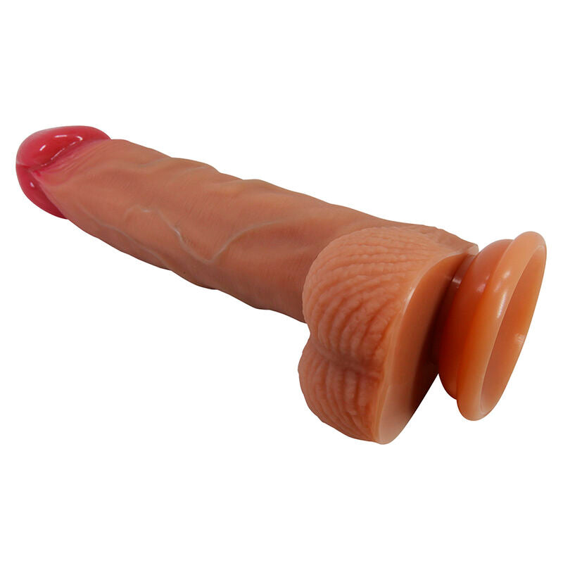 PRETTY LOVE - YETI ARNÉS STRAP-ON CON DILDO Y VENTOSA CARNE