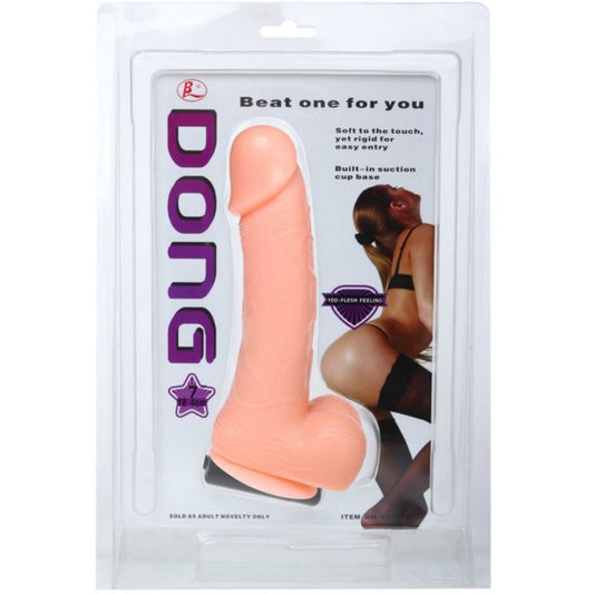 BAILE - DONG DILDO REALÍSTICO VIBRACIÓN Y ROTACIÓN 20 CM