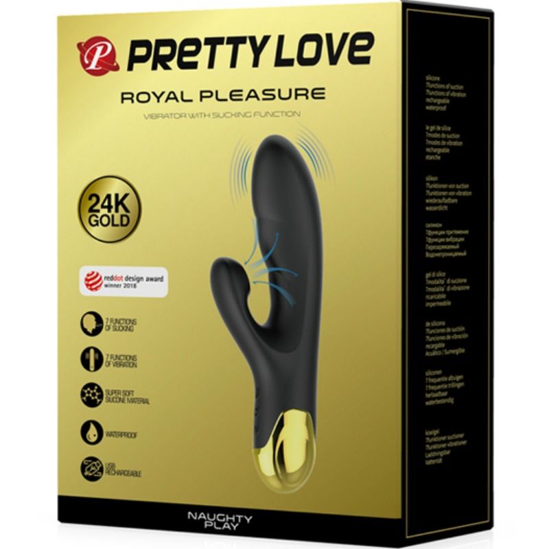 PRETTY LOVE - SMART NAUGHTY PLAY VIBRACIÓN Y SUCCIÓN