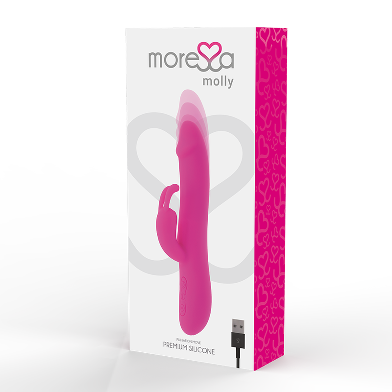 MORESSA - MOLLY IMPULSOR UP&DOWN Y POTENTE VIBRACIÓN PREMIUM SILICONE RECARGABLE