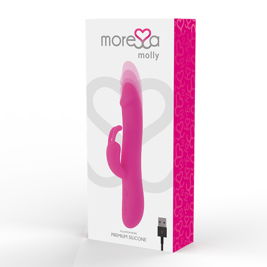 MORESSA - MOLLY IMPULSOR UP&DOWN Y POTENTE VIBRACIÓN PREMIUM SILICONE RECARGABLE